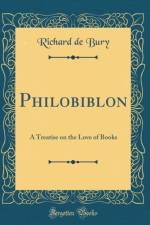 Philobiblon af Richard de Bury