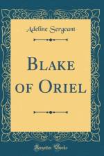 Blake of Oriel (Classic Reprint) af Adeline Sergeant