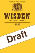 Wisden Cricketers' Almanack 2026