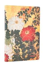2026 Natsu (Rinpa Florals) Mini 12-month Horizontal Softcover Flexi Dayplanner 2026 (Elastic Band Closure) af Paperblanks