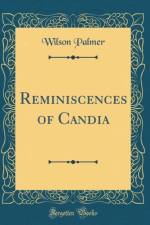 Reminiscences of Candia (Classic Reprint) af Wilson Palmer