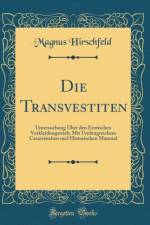 Die Transvestiten af Magnus Hirschfeld