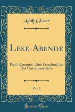 Lese-Abende, Vol. 1 af Adolf Glaser