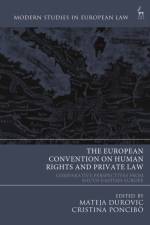 The European Convention on Human Rights and Private Law