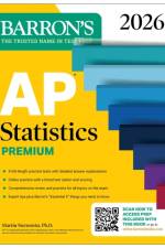 AP Statistics Premium, 2026: Prep Book with 9 Practice Tests + Comprehensive Review + Online Practice af Barron's Educational Series