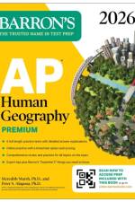AP Human Geography Premium, 2026: Prep Book with 6 Practice Tests+ Comprehensive Review + Online Practice af Barron's Educational Series