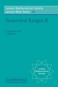 Numerical Ranges II av F. F. Bonsall