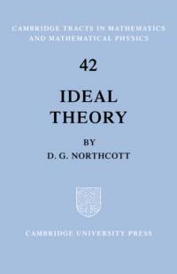 Ideal Theory av D. G. Northcott