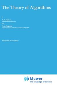 The Theory of Algorithms av A.A. Markov