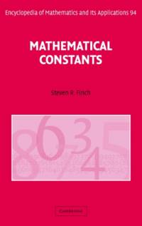 Mathematical Constants av Steven R. Finch