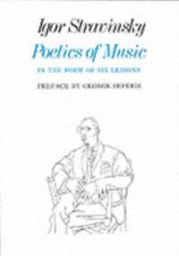 Poetics of Music in the Form of Six Lessons av Igor Stravinsky