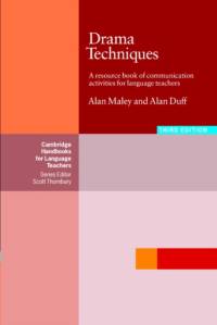 Drama Techniques av Alan Maley