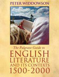 Palgrave Guide to English Literature and Its Contexts av Peter Widdowson
