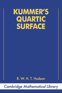 Kummer's Quartic Surface av R. W. H. Hudson
