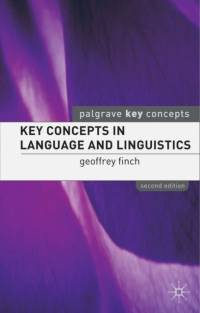 Key Concepts in Language and Linguistics av Geoffrey Finch