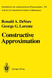 Constructive Approximation av Ronald A. Devore