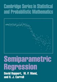 Semiparametric Regression av David (Cornell University Ruppert