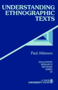 Understanding Ethnographic Texts av Paul Atkinson