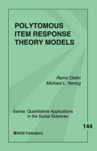 Polytomous Item Response Theory Models av Remo Ostini