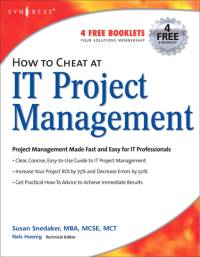 How to Cheat at IT Project Management av Susan (MCSE Snedaker