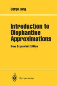 Introduction to Diophantine Approximations av Serge Lang
