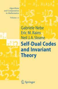 Self-Dual Codes and Invariant Theory av Neil J. A. Sloane