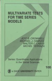 Multivariate Tests for Time Series Models av Jeffrey B. Cromwell