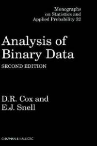 Analysis of Binary Data av D.R. Cox