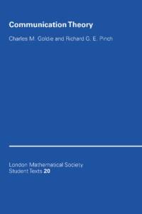 Communication Theory av Charles M. Goldie