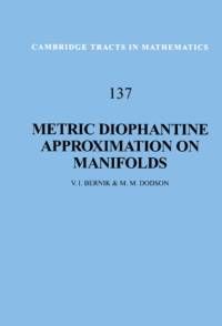 Metric Diophantine Approximation on Manifolds av V. I. (National Academy of Sciences of Belarus) Bernik