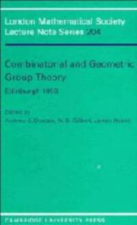 Combinatorial and Geometric Group Theory, Edinburgh 1993