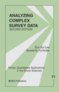 Analyzing Complex Survey Data av Eun Sul Lee