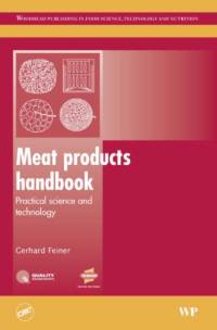 Meat Products Handbook av G (Quality Ingredients Feiner