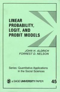 Linear Probability, Logit, and Probit Models av John Aldrich