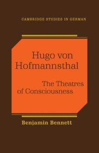 Hugo von Hofmannsthal av Benjamin Bennett