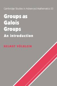 Groups as Galois Groups av Helmut Volklein