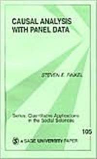Causal Analysis with Panel Data av Steven Eric Finkel