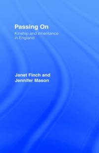 Passing On av Janet Finch
