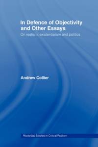 In Defence of Objectivity av Andrew Collier