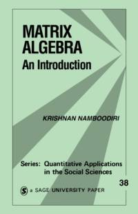 Matrix Algebra av Krishnan Namboodiri