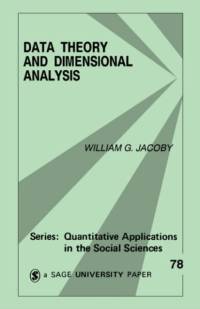 Data Theory and Dimensional Analysis av William G. Jacoby