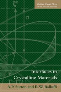 Interfaces in Crystalline Materials av A. P. (University Lecturer Sutton