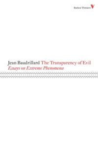 The Transparency of Evil av Jean Baudrillard