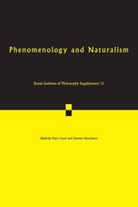 Phenomenology and Naturalism av Havi (University of the West of England Carel