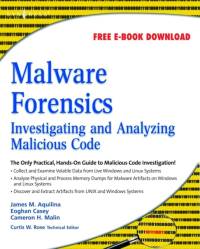 Malware Forensics av Eoghan (Eoghan Casey Casey