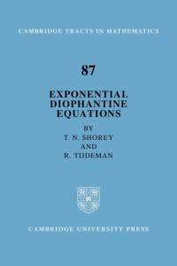Exponential Diophantine Equations av T. N. Shorey