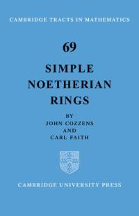 Simple Noetherian Rings av John Cozzens