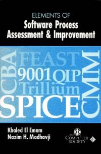 Elements of Software Process Assessment & Improvement av Khaled El Emam