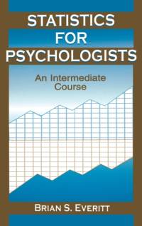 Statistics for Psychologists av Brian S. Everitt