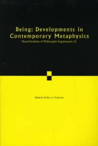 Being: Developments in Contemporary Metaphysics